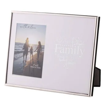 Rama foto din sticla pentru familie With Love