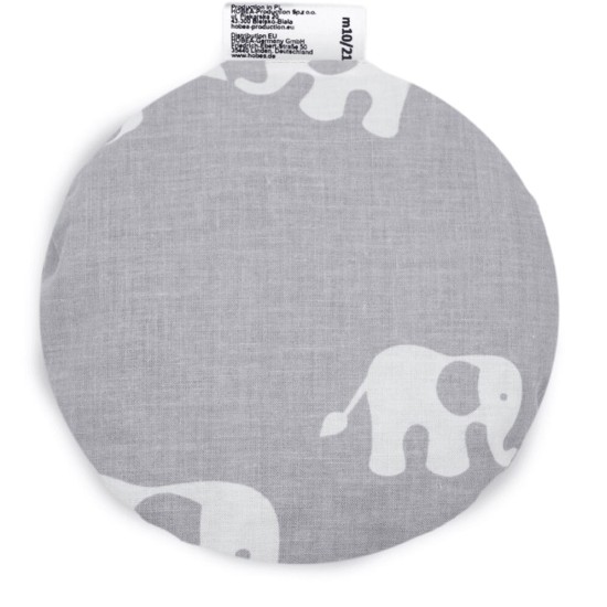 Pernuta anticolici cu samburi de cirese model elefantei Hobea gri