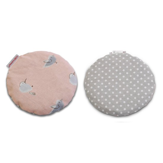 Pernuta anticolici cu samburi de cirese model pasarele si puncte Hobea krbaby.ro