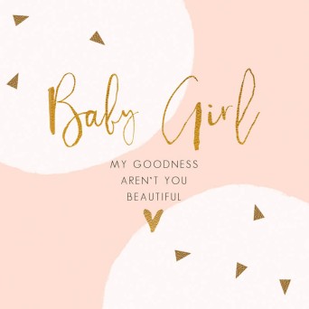 Felicitare Beautiful Baby Girl