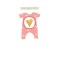 Felicitare costumas New Baby Girl