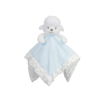 Jucarie de atasament oita bleu Soft Touch 36x36 cm