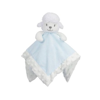 Jucarie de atasament oita bleu Soft Touch 36x36 cm