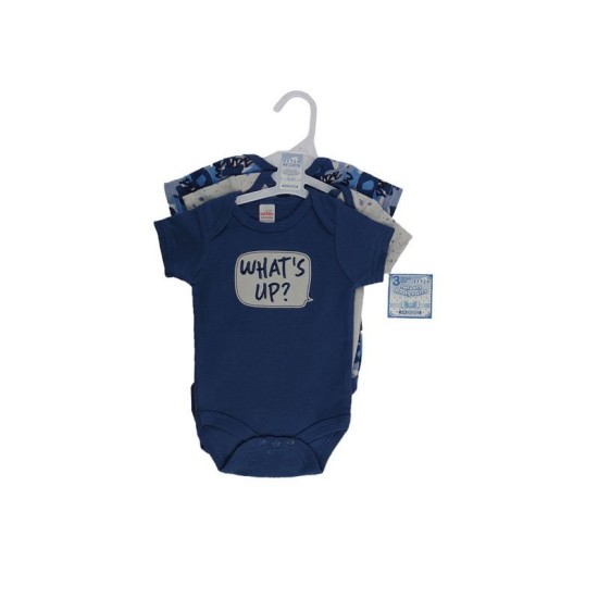 Set cadou 3 body pentru baieti Soft Touch krbaby.ro