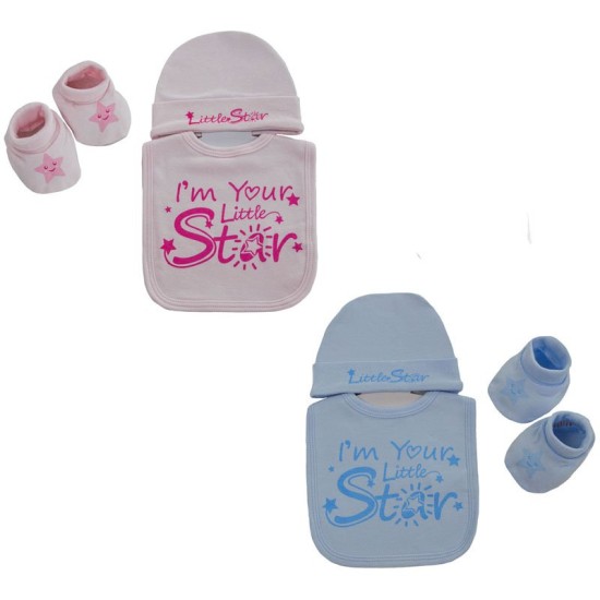 Set cadou 3 piese Little Star krbaby.ro