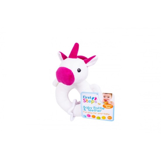 Jucarie zornaitoare unicorn First Steps krbaby.ro