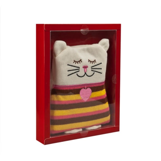 Pernuta termica pisicuta cu aroma de lavanda krbaby.ro