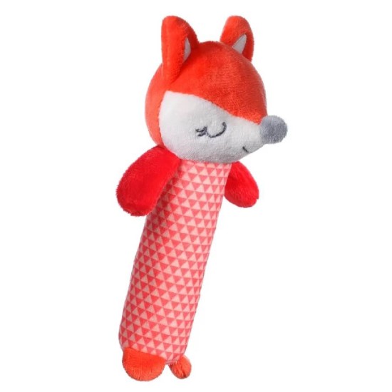 Jucarie chitaitoare pentru bebelusi vulpita Vincent BabyOno krbaby.ro