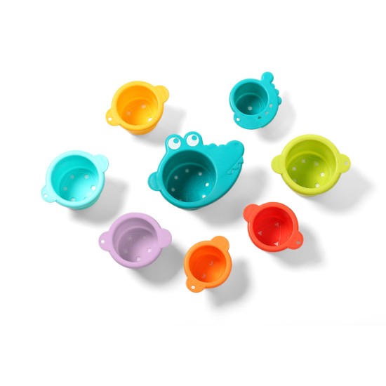 Jucarie educativa pentru bebelusi piramida BabyOno krbaby.ro