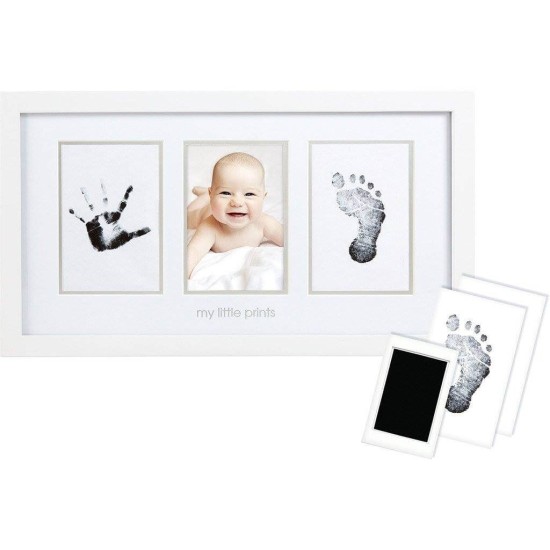 Kit rama foto amprenta cu cerneala pentru manuta si piciorus