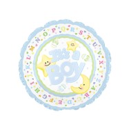 Balon din folie It is a Boy luna si stele 45 cm