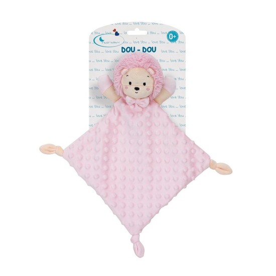 Jucarie paturica atasament arici Inter Baby roz