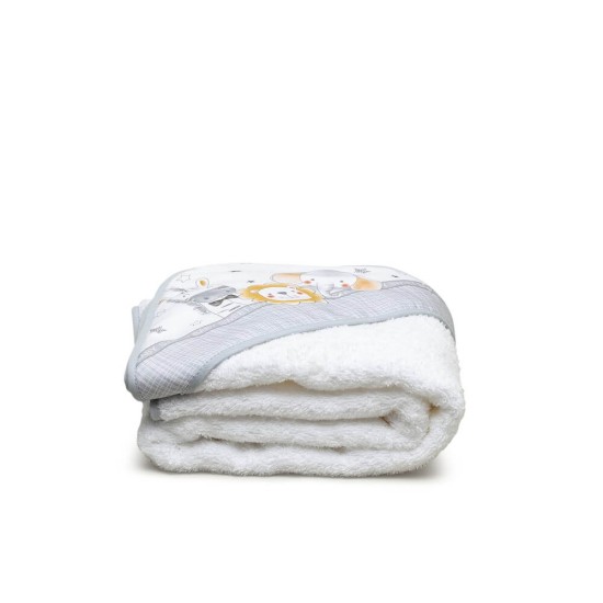 Set cadou bebe cu prosop baie si jucarie plus arici Inter Baby