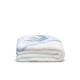 Set cadou bebe cu prosop baie si jucarie plus ursulet Inter Baby - bleu