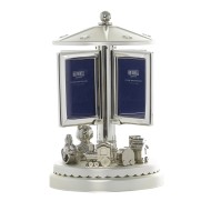 Carusel muzical argintat cu spatii pentru fotografii