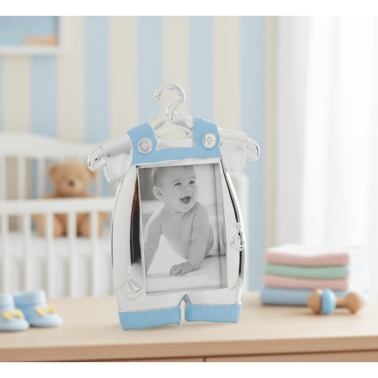 Rama Foto Costumas Baietel Shudehill - Argintiu si Bleu