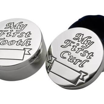 Juliana - Set cutiute argintate pentru prima suvita si primul dintisor