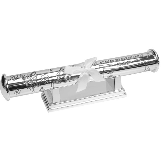 Juliana - Set pentru botez cu album foto si suport certificat cu piciorus krbaby.ro