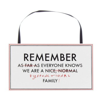 Placuta MDF Remember Everyone Knows