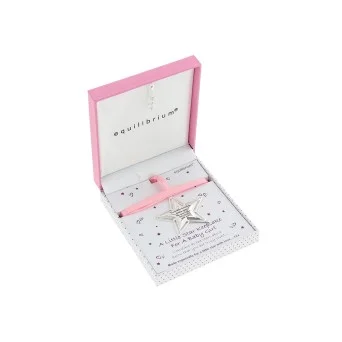 Cadou botez fetita - Steluta argintata Equilibrium