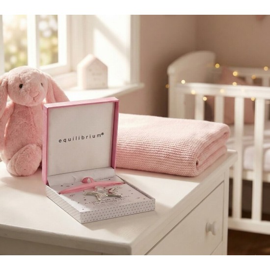 Cadou botez fetita - Steluta argintata Equilibrium