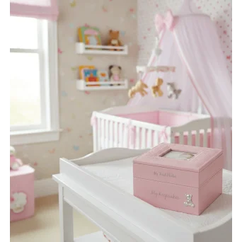 Cutie pentru amintiri bebelus My Keepsakes pink