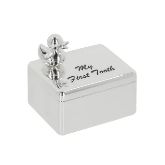 Cutiuta argintata pentru primul dinte Duck - Silver Memories