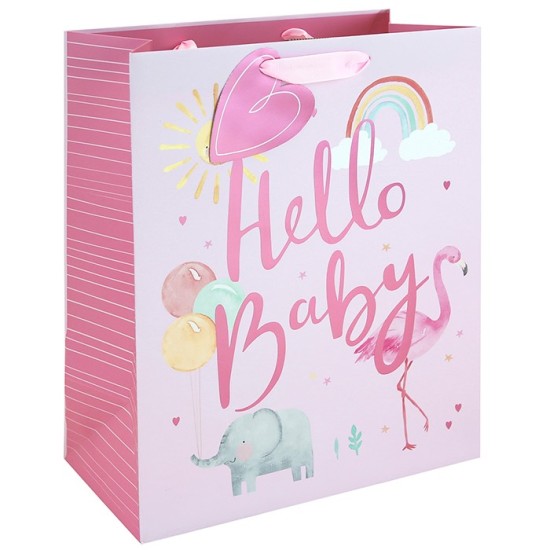Punga Cadou Hello Baby mare pentru fetita