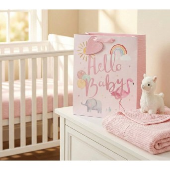 Punga Cadou Hello Baby mare pentru fetita