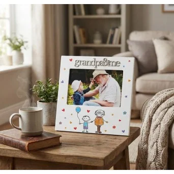 Rama foto Grandpa and me Kids Art