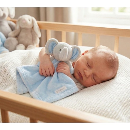 Paturica jucarie bebe cu elefantel bleu Baby Town