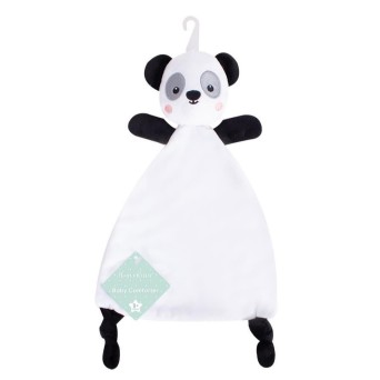 Jucarie de atasament cu etichete senzoriale Panda Hugs & Kisses