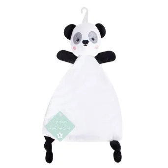 Jucarie de atasament cu etichete senzoriale Panda Hugs & Kisses