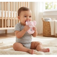 Jucarie zornaitoare din plus elefantel roz Soft Touch