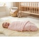 Paturica din jacquard pentru bebelusi Snuggle Baby - roz