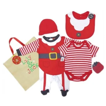 Set cadou hainute Craciun 5 piese si punga cadou