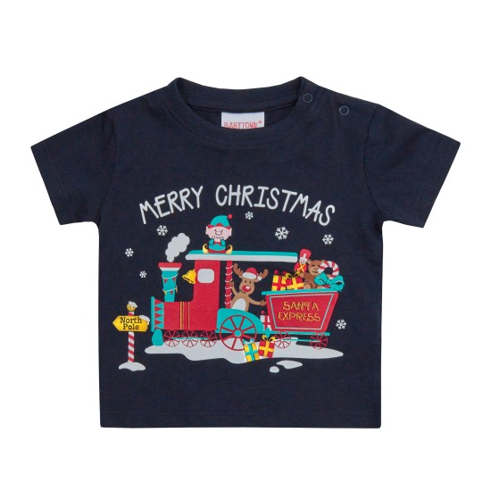 Tricou pentru Craciun - model Merry Christmas krbaby.ro