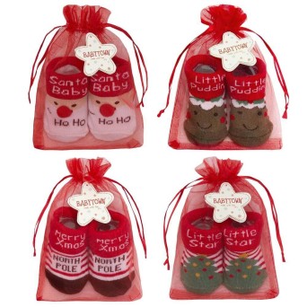 Sosetute bebelusi cu motive de Craciun 0-6 luni