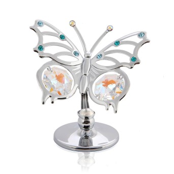 Marturie fluturas cu cristale Swarovski