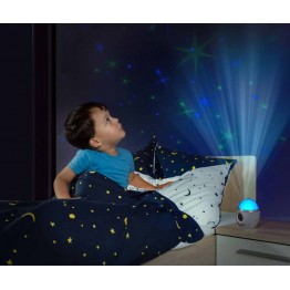 MyMagicStarlight Reer - Lampa de veghe cu muzica si proiectie de stele krbaby.ro