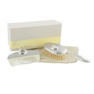 Bambino by Juliana - Set perie si pieptan argintate