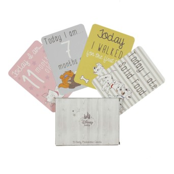 Disney Baby - Set cartonase bebelusi cu varsta&primele evenimente