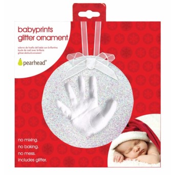 Pearhead - Kit amprenta manuta sau piciorus cu sclipici