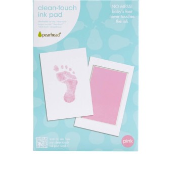 Pearhead - Kit amprenta cu cerneala pentru piciorus - roz