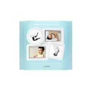 Pearhead - Kit rama foto multipla cu amprente din cerneala pentru manuta si piciorus