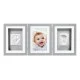 Pearhead - Kit rama foto tripla gri cu amprente manuta si piciorus krbaby.ro