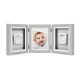 Pearhead - Kit rama foto tripla gri cu amprente manuta si piciorus krbaby.ro