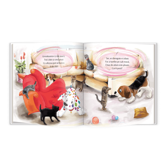 Carte de povesti Pupo si Miti invata zilele saptamanii krbaby.ro