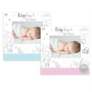 Hugs and Kisses - Rama foto carton Big Things Start Small - set 2 bucati