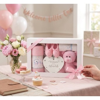 Set Cadou Bebelusi 11 Piese "Welcome to the World" – Roz